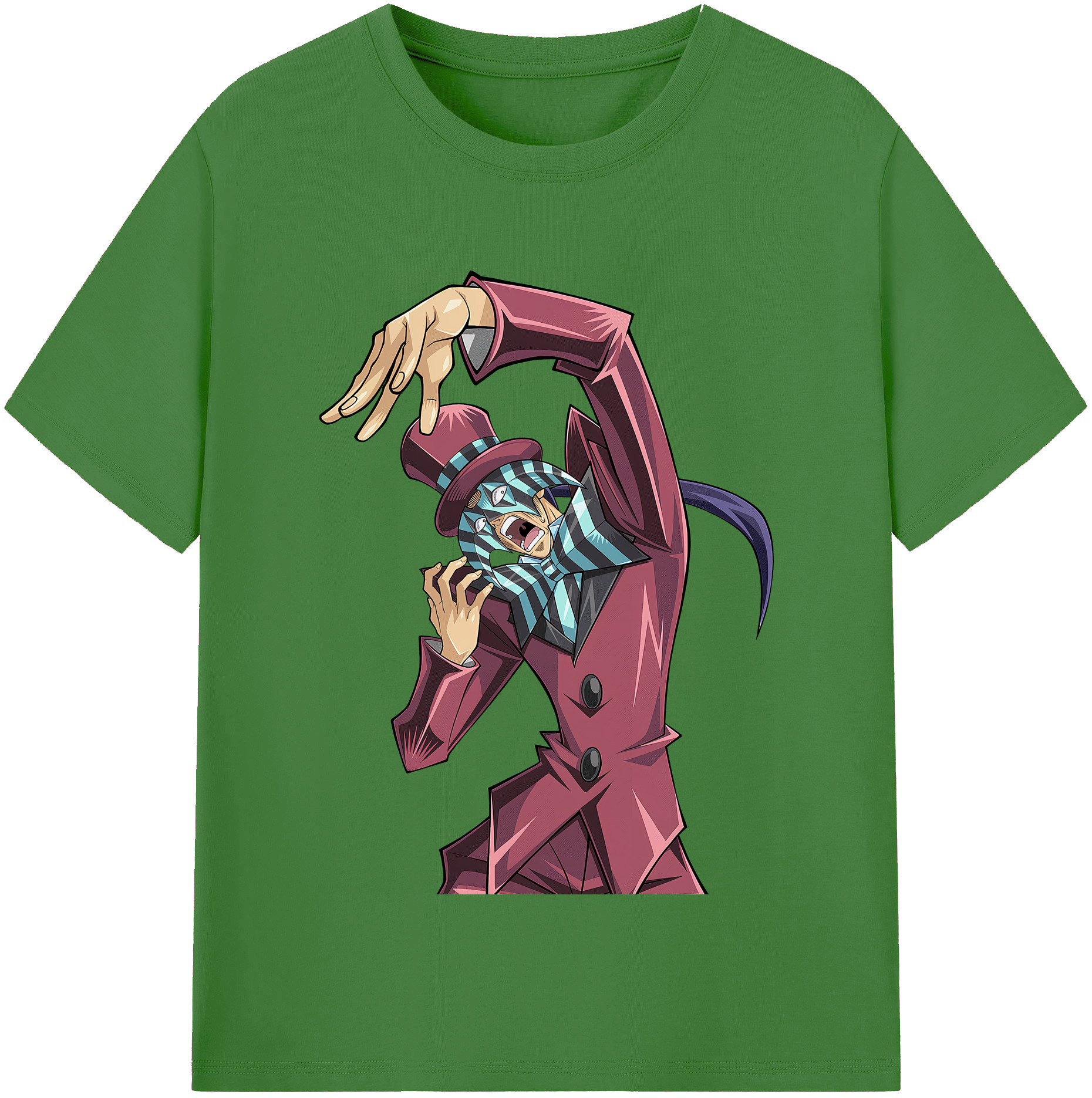 （画像用） 遊☆戯☆王 Yu-Gi-Oh! レディースカジュアルプリントTシャツ（綿100％）